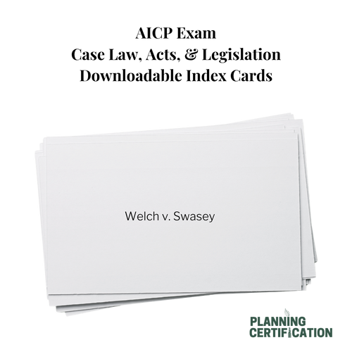 Case Law Index Cards